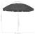 Umbrelă de soare de plajă, antracit, 240 cm GartenMobel Dekor