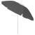 Umbrelă de soare de plajă, antracit, 240 cm GartenMobel Dekor