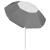 Umbrelă de soare de plajă, antracit, 300 cm GartenMobel Dekor