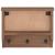 Suport pentru haine "SANDNES" 45x12x35 cm, lemn masiv de pin GartenMobel Dekor
