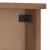 Suport pentru haine "SANDNES" 45x12x35 cm, lemn masiv de pin GartenMobel Dekor