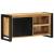 Dulap TV 80x30x40 cm lemn masiv de mango GartenMobel Dekor