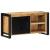 Dulap TV 80x30x40 cm lemn masiv de mango GartenMobel Dekor