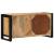 Dulap TV 80x30x40 cm lemn masiv de mango GartenMobel Dekor