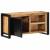 Dulap TV 80x30x40 cm lemn masiv de mango GartenMobel Dekor