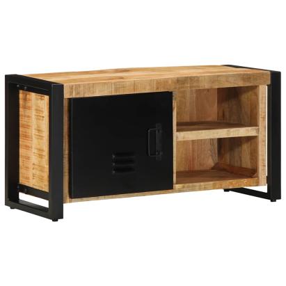 Dulap TV 80x30x40 cm lemn masiv de mango GartenMobel Dekor