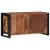 Dulap TV 80x30x40 cm lemn masiv recuperat GartenMobel Dekor