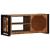 Dulap TV 80x30x35 cm lemn masiv recuperat GartenMobel Dekor