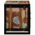 Dulap TV 80x30x35 cm lemn masiv recuperat GartenMobel Dekor