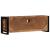 Dulap TV 100x30x35 cm lemn masiv recuperat GartenMobel Dekor