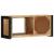 Dulap TV 80x30x35 cm lemn masiv de mango GartenMobel Dekor