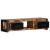 Dulap TV 100x30x25 cm lemn masiv recuperat GartenMobel Dekor