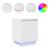Noptiera cu lumini LED alb 38x34x50 cm GartenMobel Dekor