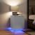 Noptiera cu lumini LED alb 38x34x50 cm GartenMobel Dekor