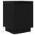 Noptiera cu lumini LED Negru 38x34x50 cm GartenMobel Dekor