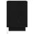 Noptiera cu lumini LED Negru 38x34x50 cm GartenMobel Dekor