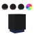 Noptiera cu lumini LED Negru 38x34x50 cm GartenMobel Dekor