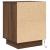 Noptiera cu lumini LED Stejar maro 38x34x50 cm GartenMobel Dekor