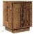 Noptiera cu lumini LED Lemn vechi 38x34x50 cm GartenMobel Dekor