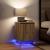 Noptiera cu lumini LED Stejar Artisan 38x34x50 cm GartenMobel Dekor