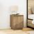Noptiera cu lumini LED Stejar Artisan 38x34x50 cm GartenMobel Dekor