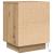 Noptiera cu lumini LED Stejar Artisan 38x34x50 cm GartenMobel Dekor