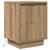 Noptiera cu lumini LED Stejar Artisan 38x34x50 cm GartenMobel Dekor
