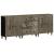 Bufete 3 piese gri deschis 60x33,5x75 cm lemn masiv de mango GartenMobel Dekor