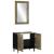 Set mobilier de baie, 2 piese, lemn masiv de mango GartenMobel Dekor