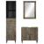Set mobilier de baie, 3 piese, lemn masiv de mango GartenMobel Dekor