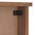 Suport pentru haine "SANDNES" 87x12x35 cm lemn masiv de pin GartenMobel Dekor