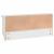 Suport pentru haine "SANDNES" alb 87x12x35 cm lemn masiv de pin GartenMobel Dekor