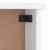 Suport pentru haine "SANDNES" alb 87x12x35 cm lemn masiv de pin GartenMobel Dekor