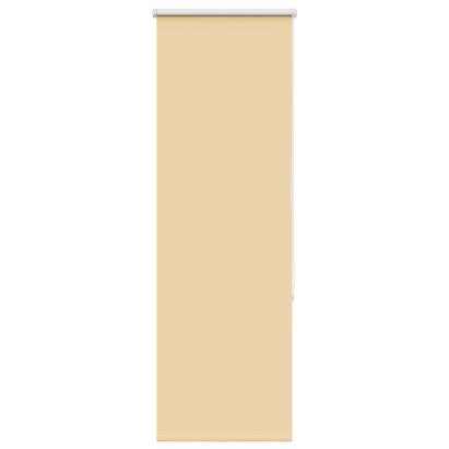 Jaluză cu role opace bej 50x130 cm lățime material 45,7 cm GartenMobel Dekor