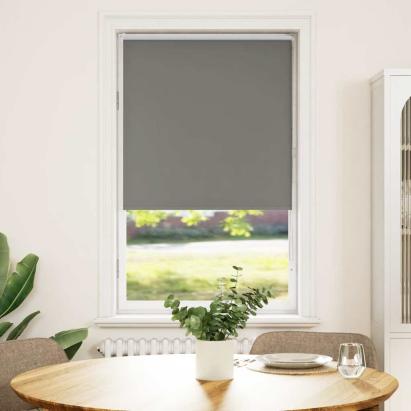 Jaluză cu role opace gri 80x130 cm lățime material 75,7 cm GartenMobel Dekor