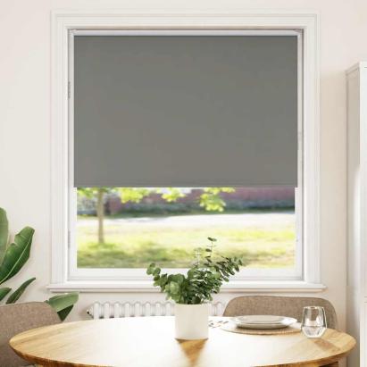Jaluză cu role opace gri 100x130 cm lățime țesătură 95,7 cm GartenMobel Dekor