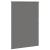 Jaluză cu role opace gri 90x150 cm Lățime material 85,7 cm GartenMobel Dekor