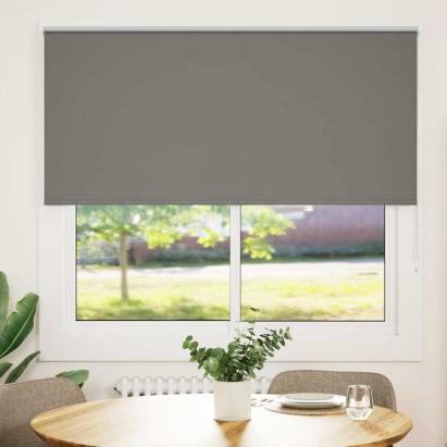Jaluză cu role opace gri 155x150 cm lățime material 151,6 cm GartenMobel Dekor
