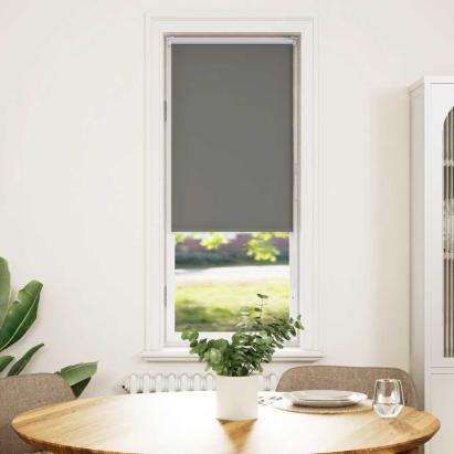 Jaluză cu role opace gri 60x175 cm lățime material 55,7 cm GartenMobel Dekor