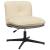Scaun de birou pivotant, crem, material textil GartenMobel Dekor