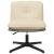 Scaun de birou pivotant, crem, material textil GartenMobel Dekor
