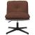 Scaun de birou pivotant, maro, material textil GartenMobel Dekor