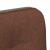 Scaun de birou pivotant, maro, material textil GartenMobel Dekor
