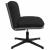 Scaun de birou pivotant, negru, material textil GartenMobel Dekor