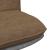 Scaun de birou pivotant, gri taupe, material textil GartenMobel Dekor