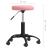 Scaun pivotant de birou catifea roz GartenMobel Dekor