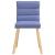 Scaune de sufragerie 4 buc țesătură Jeans Blue GartenMobel Dekor