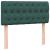 Pat box spring cu saltea, verde închis, 80x220 cm, catifea GartenMobel Dekor