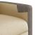 Fotoliu rabatabil electric, crem, material textil GartenMobel Dekor
