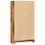 Bibliotecă, lemn vechi, 82,5x30,5x150 cm, lemn prelucrat GartenMobel Dekor